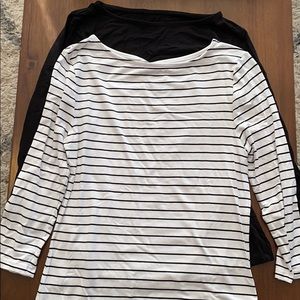 Bundle of 2 cropped shirts from Target